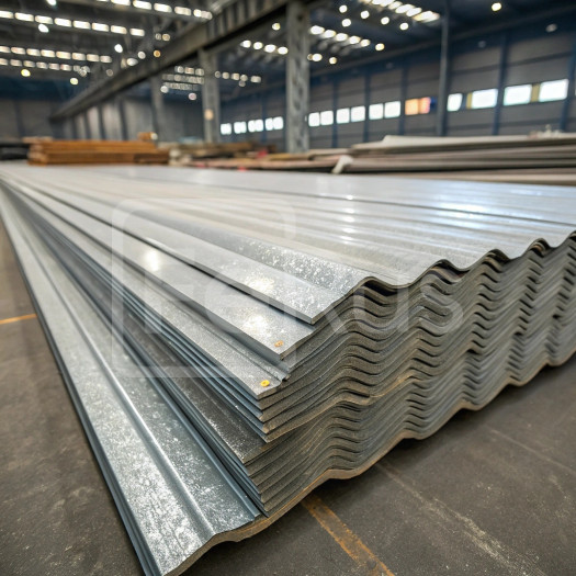 Профнастил R-20 оцинкованный 0,4х1150х2000 мм