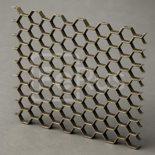 Гексагональная сетка HM-03 (1000х2000х25х2) 12Х18Н10Т