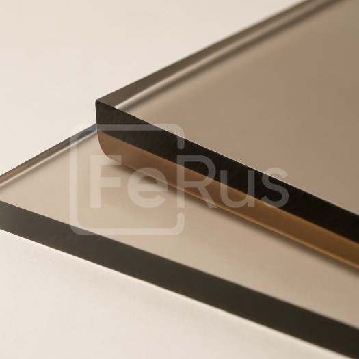 Лист прозрачно-коричневый 15х1000х2000 мм CPVC ГОСТ 32415-2013