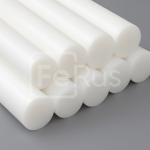 Стержень натуральный 115х2000 мм ПВДФ ТУ 22.21.10-011-17152852-2019