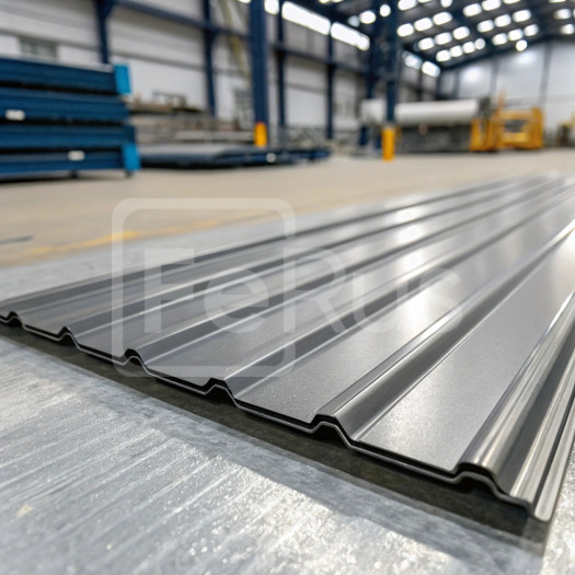 Профнастил С10 полиэстер (Zn100-180) 0,6х1100х1200 мм, RAL 7047