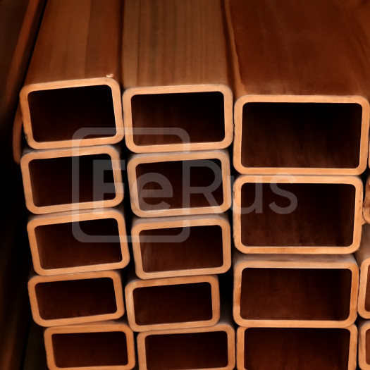 Труба профильная медная 4x9x1x1 мм М1р ГОСТ 16774-2015